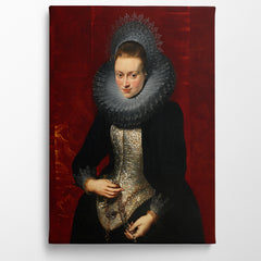 Portrait of a young Woman with a Rosary, 1610, Kanvas Tablo