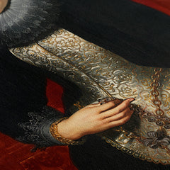 Portrait of a young Woman with a Rosary, 1610, Kanvas Tablo