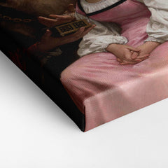 Entre La Richesse Et L’amour, 1869, William Bouguereau, Kanvas Tablo