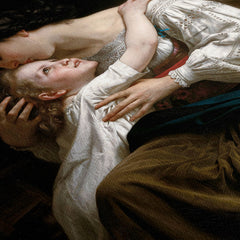 Le Lever, 1865, William Bouguereau, Kanvas Tablo