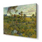 Montmajour’da Günbatımı, 1888, Kanvas Tablo