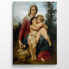 Sainte Famille, 1863, William Bouguereau, Kanvas Tablo