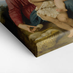 Sainte Famille, 1863, William Bouguereau, Kanvas Tablo
