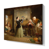 The New Bonnet, 1858, Kanvas Tablo