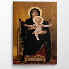 Virgin And Child, 1888, William Bouguereau, Kanvas Tablo