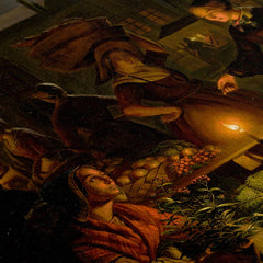 A Moonlit Vegetable Market On De Grote Markt, The Hague, 1855, Petrus Van Schendel, Kanvas Tablo