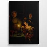 Before the ball, 1835, Petrus Van Schendel, Kanvas Tablo