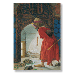 Kaplumbağa Terbiyecisi, 1906, Kanvas Tablo