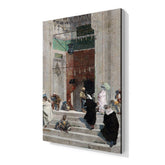 Yeşil Camii Önü, 1882, Kanvas Tablo