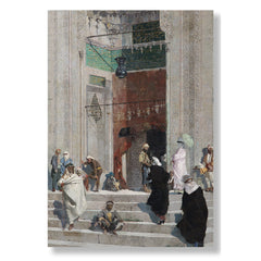 Yeşil Camii Önü, 1882, Kanvas Tablo
