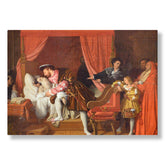 Da Vinci'nin Ölümü, 1818, Kanvas Tablo