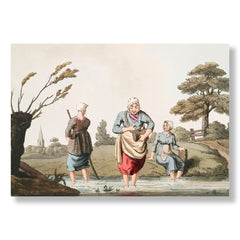 Leech Finders, 1814, Kanvas Tablo