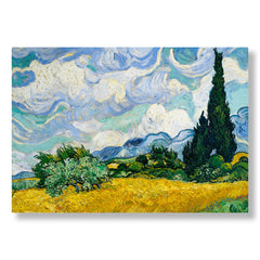 Selvili Buğday Tarlası, 1889, Kanvas Tablo