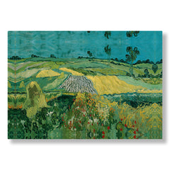 Auvers Ovası, 1890, Kanvas Tablo