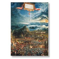 Issus'taki Alexander Savaşı, 1529, Kanvas Tablo