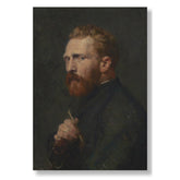 Portrait of Vincent van Gogh, 1886, Kanvas Tablo