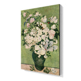 Vazoda Pembe Güller, 1890, Kanvas Tablo