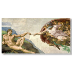 Adem'in Yaratılışı, 1511, Kanvas Tablo