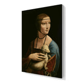 Kakımlı Kadın, 1490, Kanvas Tablo