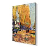 Les Alyscamps, 1888, Kanvas Tablo