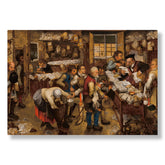 Vergi Tahsildarının Ofisi, 1615, Kanvas Tablo