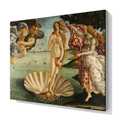 Venüs'ün Doğuşu, 1486, Kanvas Tablo