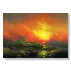 Dokuzuncu Dalga, 1850, Kanvas Tablo