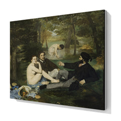 Kırda Öğle Yemeği, 1863, Kanvas Tablo