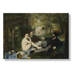 Kırda Öğle Yemeği, 1863, Kanvas Tablo
