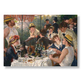 Tekne Gezisi Partisi Öğle Yemeği, 1881, Kanvas Tablo