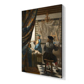 Resim Sanatı, 1666, Kanvas Tablo