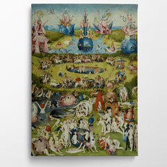 Dünyevi Zevkler Bahçesi (Yaşadığımız Dünya-Detay), 1504, Kanvas Tablo