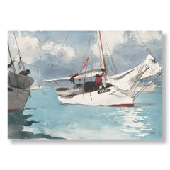 Balıkçı Tekneleri, Key West, 1903, Kanvas Tablo