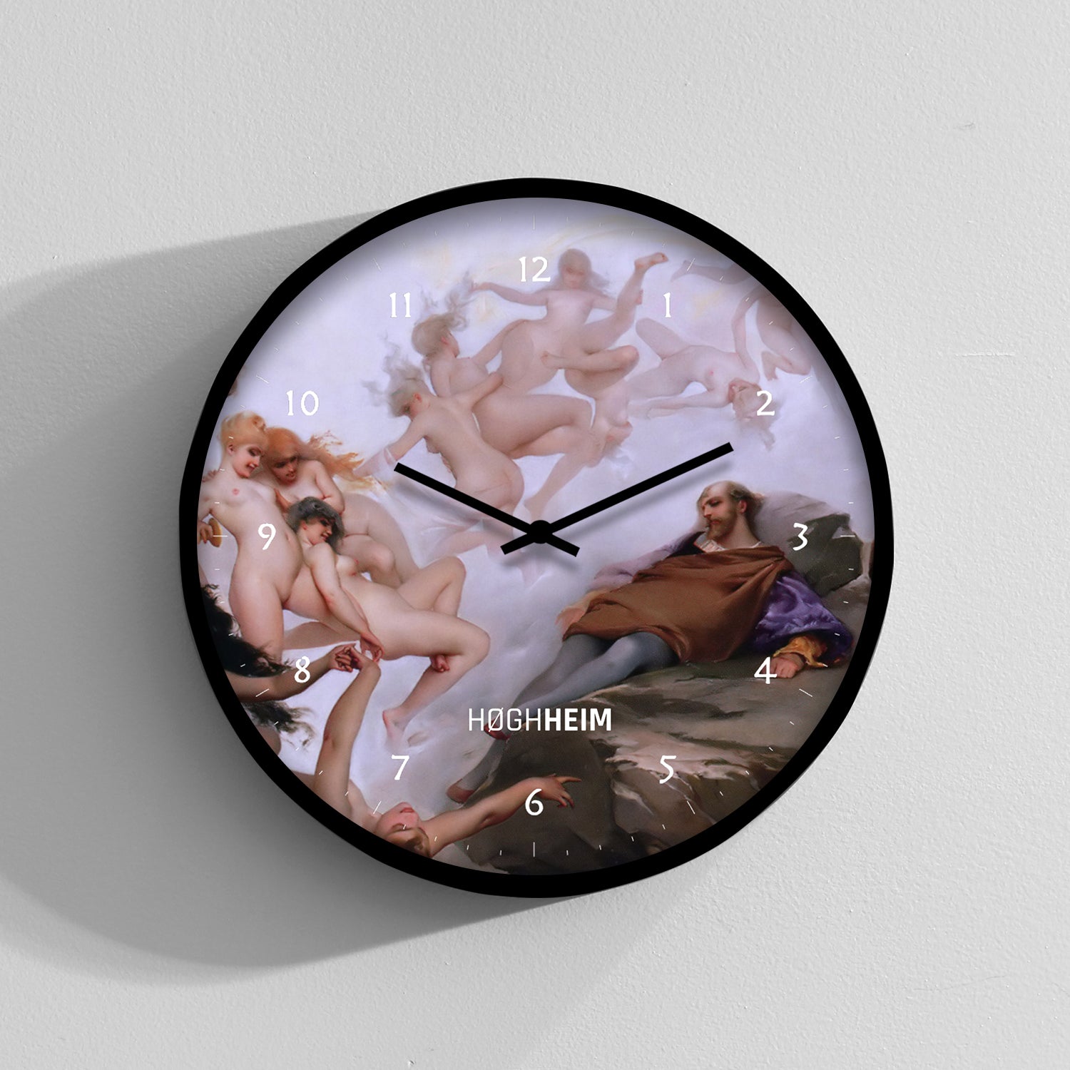 Faust's Dream, 1880, El Yapımı Ahşap Duvar Saati