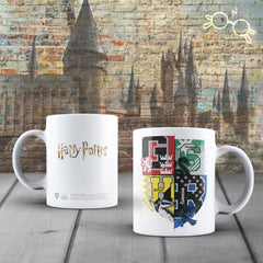 hogwarts bina armaları harry potter mug | Fırsat Ürünü