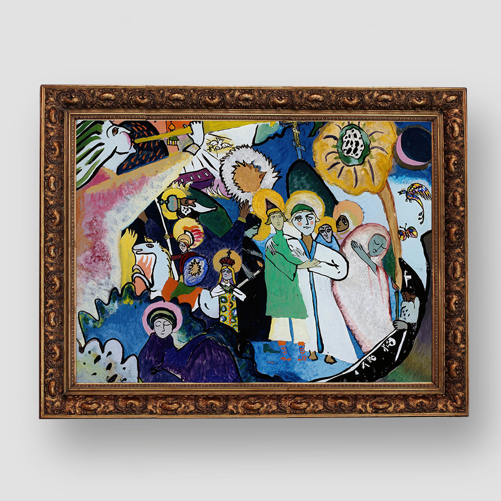 All Saints Day I, 1911, Wassily Kandinsky, Premium Tablo