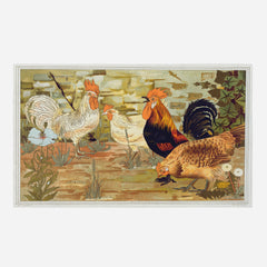 Coqs et poules, 1897, Halı