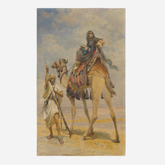 Bedouin Woman On A Camel, 1864, Halı