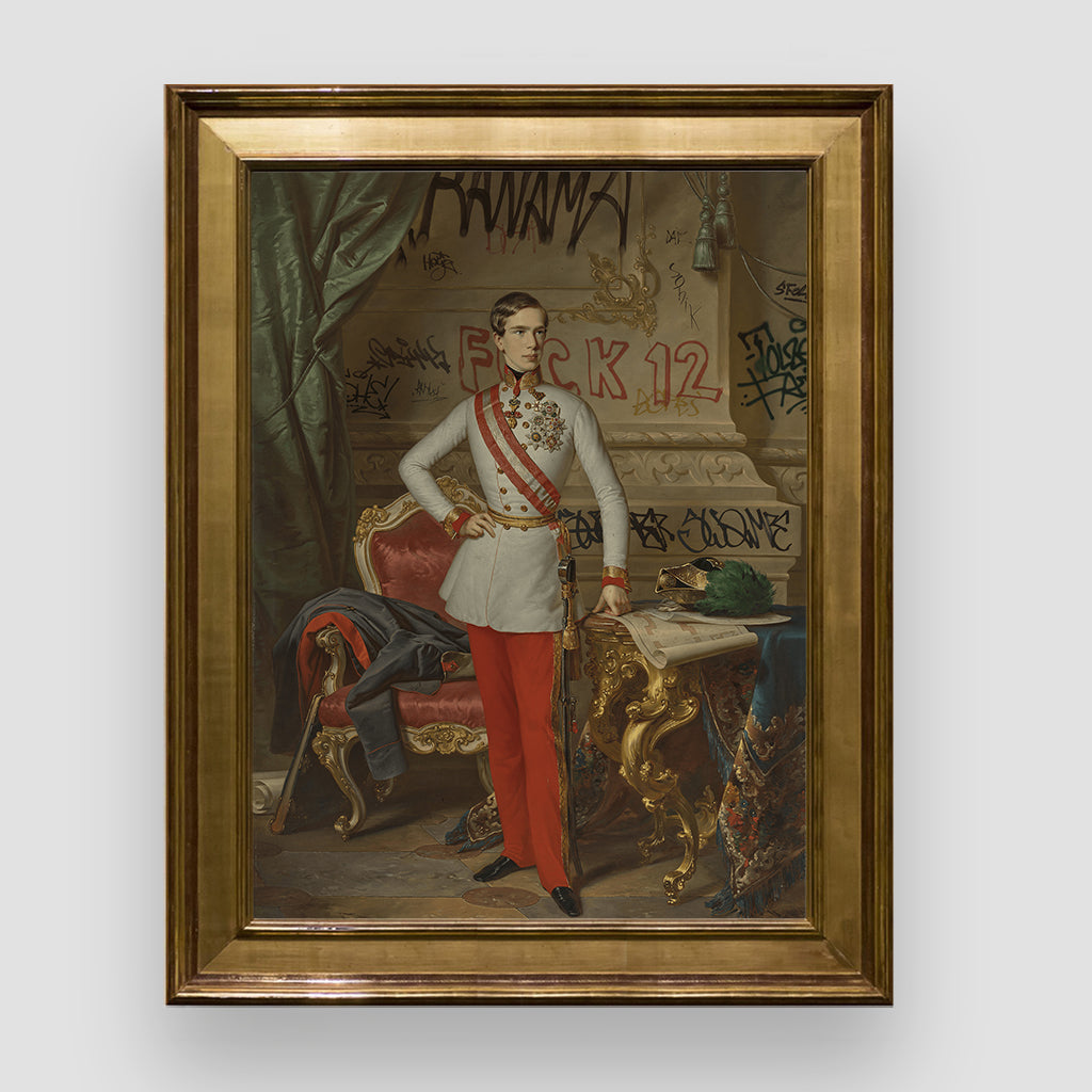 EMPEROR FRANZ JOSEPH I  PREMIUM TABLO