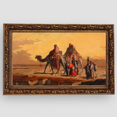 Francisco Lameyer - Desert Scene, Premium Tablo