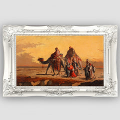 Francisco Lameyer - Desert Scene, Premium Tablo