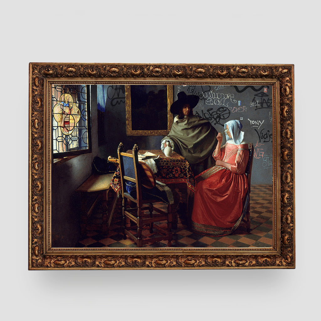 GLASS OF WINE PREMIUM TABLO