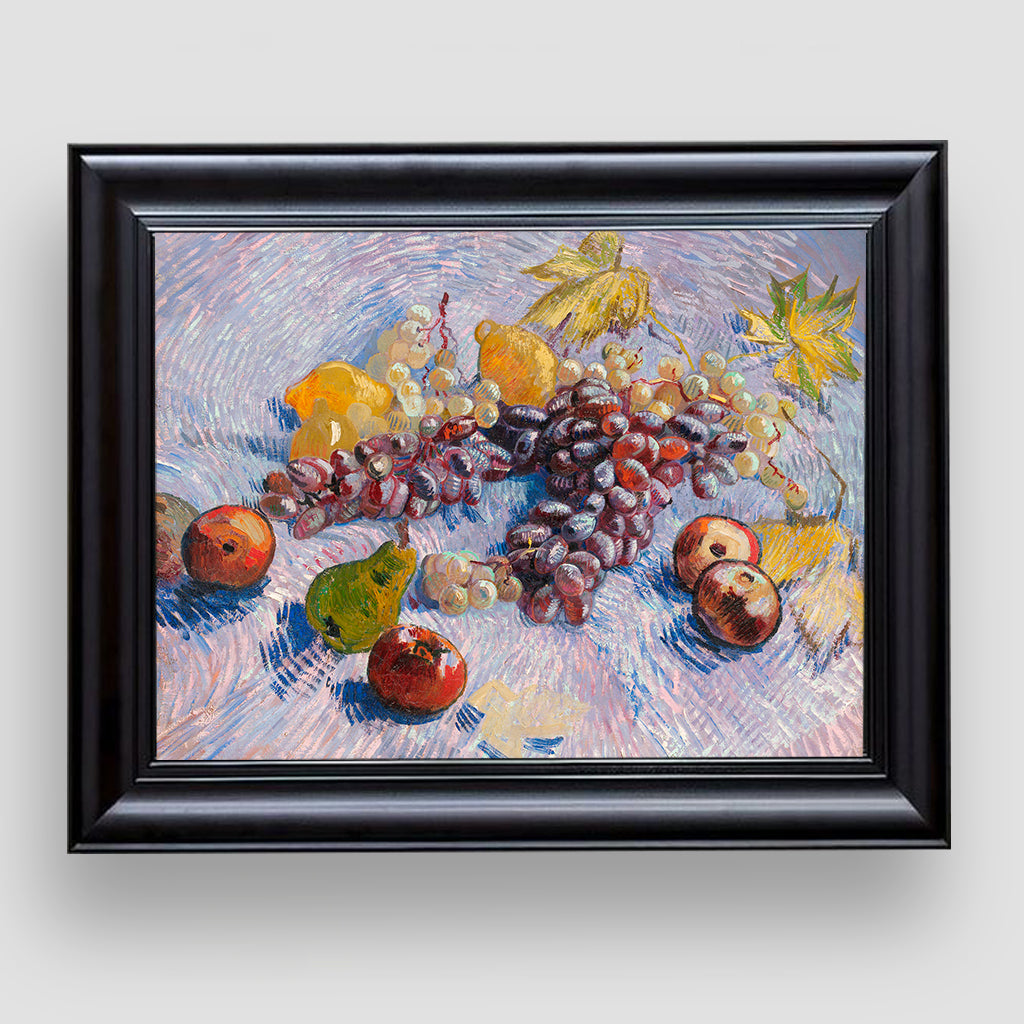 Grapes, Lemons, Pears, and Apples, Vincent van Gogh, Premium Tablo