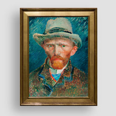 Self-portrait, 1887, Vincent Van Gogh, Premium Tablo