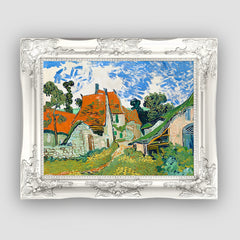 Street in Auvers-sur-Oise, Vincent van Gogh, Premium Tablo