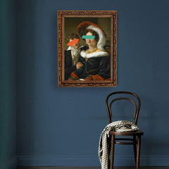 Rudolphina and Son Portrait, Premium Tablo