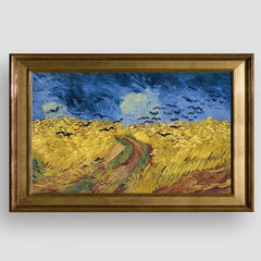 Wheatfield with Crows, Vincent van Gogh, Premium Tablo