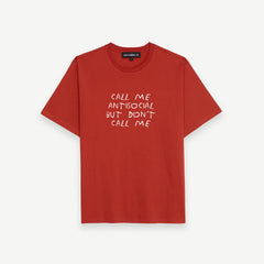 DON'T CALL ME, Oversize Unisex Tee | ÖN SİPARİŞ