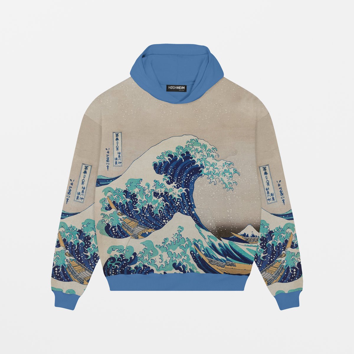 Kanagawa Oki Nami Ura, 1832, Oversize Hoodie | ÖN SİPARİŞ