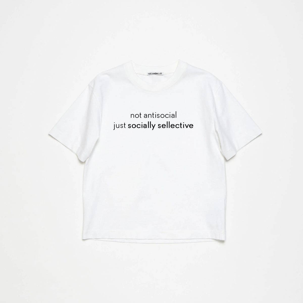 SOCIALLY SELLECTIVE, Oversize Unisex Tee | ÖN SİPARİŞ